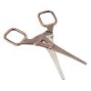 Stainless Steel Trimming Scissor, Lightweight and Versatile, Rounded Tips for Safety, Small Grooming Scissor with Multifunctional, Needless Trimming Anytime, Anywhere (Red Copper) view 4