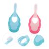 FRCOLOR 2pcs Boys and Girls Toothbrush Soft Brush Manual Toothbrush for Boy Girl Travel Household Use Ergonomic Design view 4