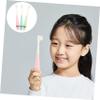 KOMBIUDA 3pcs Ergonomic Handle Boys and Girls Toothbrushes Boy Girl Toothbrushes Travel Random Color view 4