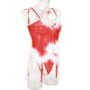 TYUIOP Sexy Santa Costume Women Women's Lingerie Lingerie Sets for Women UK Sexy Womens Outfit for Bedroom Fishnet Bodysuit Womens Christmas Set view 4