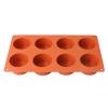 JOERBABU 8-Cells Round Shaped Mold 3D Chocolate Cake Fondant Mold for Birthday Cakes Supplies Professional Baking Tools view 3