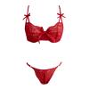 TYUIOP Sexy Lingerie for Women Sets Christmas PVC Lingerie Christmas for Women Sexy Outfits UK Naughty Dress up See Thru Nightie Naughty Outfits Crotchless view 2