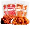 Hot strip combination, Chinese spicy hot bar snack gift package, spicy stick spicy strip 65g, small gluten, spicy silk spicy slice, dried tofu, Hunan hot strip, casual snacks (2 Flavor Mix,2 packs) view 1
