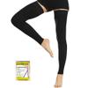 Beister Medical Footless Compression Stockings for Women & Men, Firm 20-30 mmhg Graduated Support Hosiery with Dot Silicone Band, Thigh High Compression Socks for Veins, Edema, DVT, Shin Splints view 1