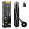 AOGOE Nose Hair Trimmer, USB Rechargeable Nose Hair Trimmer, Painless Nose Hair Trimmer, Ear Hair Trimmer, Professional Nose Hair Remover for Men and Women view 1