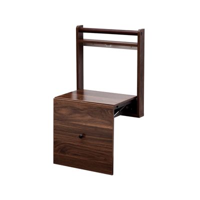 BomDog Wall-Mounted Folding Stool Chair, Entrance Chair Shoe Changing Stool, Shower Stool