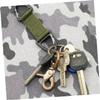 minkissy 3pcs Mask Hook and Buckle Set Nylon Ear Hook Strap Extender Backpack Buckle Anti-Slip for Black Green Khaki view 3