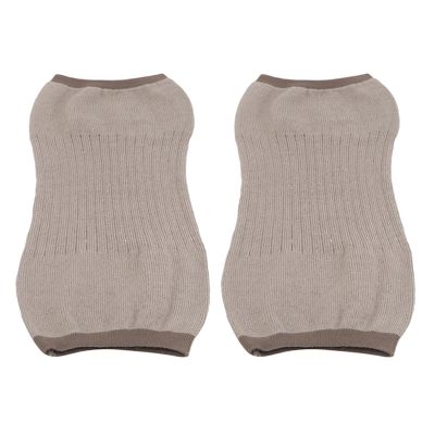 1 Pair Warm Knee Pads Knee Support For Arthritis Joints Kneecap Protector Leg Warmers Not Bloated(Camel)