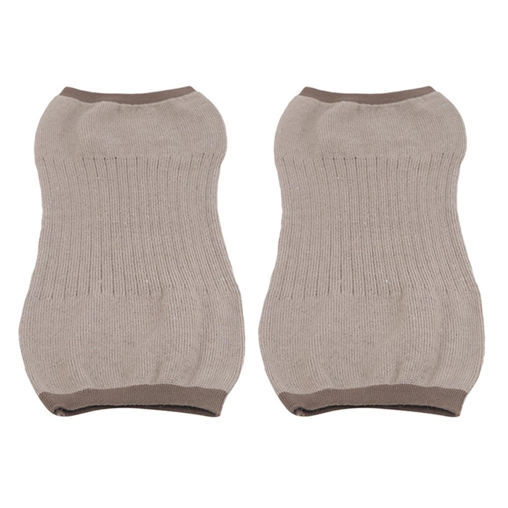1 Pair Warm Knee Pads Knee Support For Arthritis Joints Kneecap Protector Leg Warmers Not Bloated(Camel)