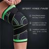 1PC Sports Knee Pad Men Pressurized Elastic Support Fitness Gear Basketball Volleyball Brace Tennis Cycling Protector(Orange,M) view 2