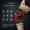 1PC Sports Knee Pad Men Pressurized Elastic Support Fitness Gear Basketball Volleyball Brace Tennis Cycling Protector(Orange,M) view 3