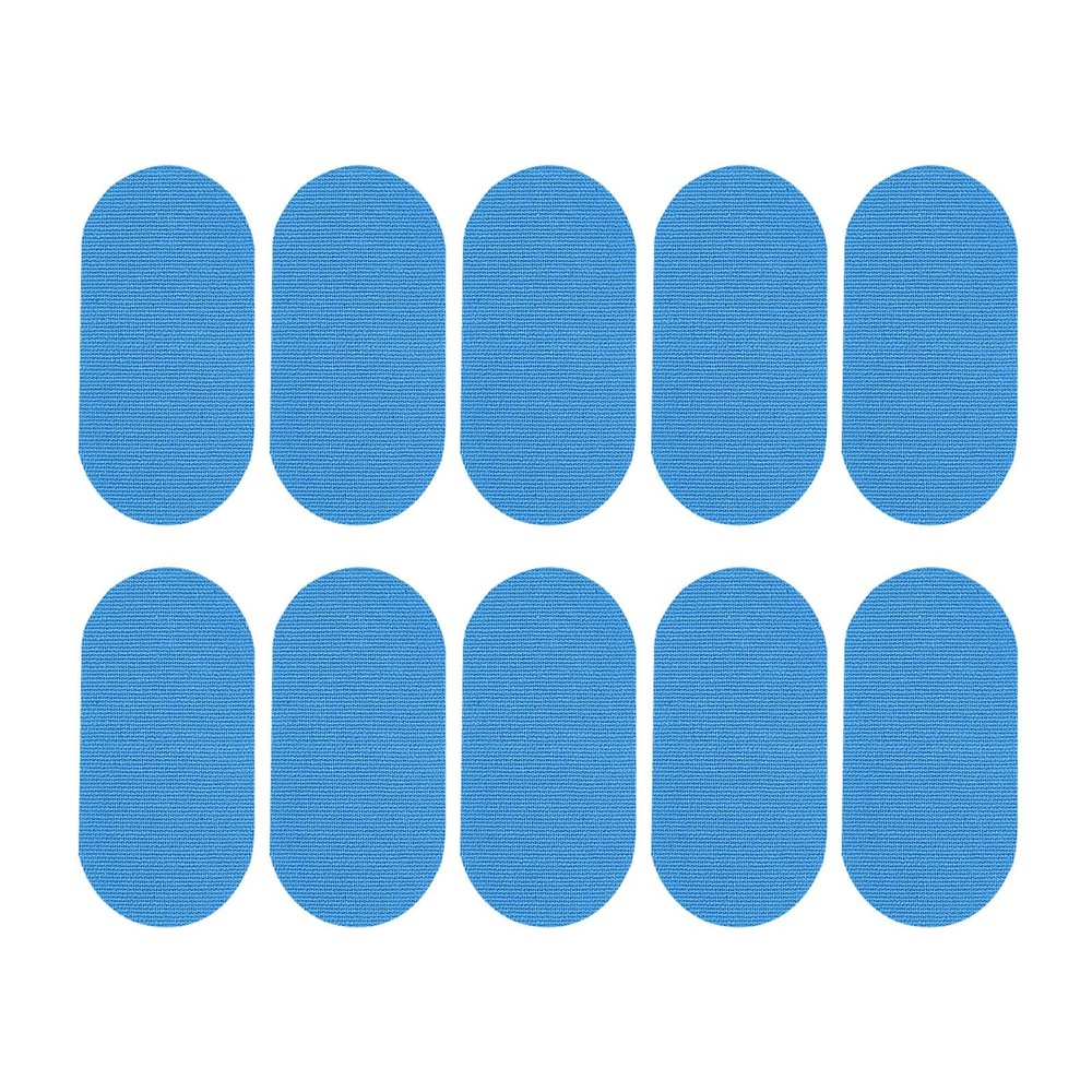 10pcs Hemostatic Bandage Patch Elastic Tape Elastic Tape Self Bandage Wrap Flexible Stretch Bandages For Sports Ankle Knee And Wrist Sprains Animal Family Outdoor Travel Camping (Blue, One Size)