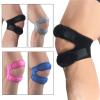 1pcs Sports Knee Pad Patella Band Elastic Bandage Band Football Basketball Fitness Sport Running Knee Brace Tool(Black) view 2