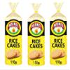 Rice Cakes, 3 x 110g, Yeast Extract Coated, Rich in B Vitamins,Rice Cakes with Yeast Extract Can you last a whole day without ? Don't even try! is a registered trademark of Unilever and is used under view 1