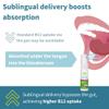 Igennus Super Vitamin B12 Complex 5000mcg, High Strength Liquid Sublingual Spray, Methylcobalamin, Adenosylcobalamin & Hydroxocobalamin,Methylated & Clean, Natural Cherry Flavour, 45 Servings, Vegan view 4