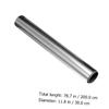 Beavorty Aluminum Foil Sheets 4 Rolls 30cm X Household Kitchen Wrap Heat-Resistant for Baking BBQ Food Truck and Restaurant Use view 2