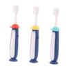 Healeved 3pcs Soft Manual Cartoon Boy Girl Toothbrushes for Boys and Girls Teeth Cleaning Brush Dental Care Tool for Years Old Random Color view 1