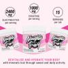Naughty Boy Hydration Electrolyte Powder, Sugar Free Hydration Drink with Electrolytes & Creatine, 127.5g, Pink Lemonade view 4