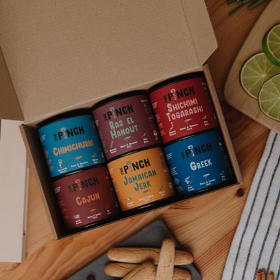 Barbecue Master Set of 6 Gourmet Spices Perfect for BBQ - No Additives - Authentic Flavours from Around the World - Ideal for a Creative Gift for Foodies