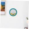 minkissy 2pcs Bmi Quick Look Wheel Wall Mount Weight Chart Female Bmi Chart Measurement Tool Obesity Index Body Weight for Home Use view 2