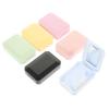 Didiseaon 12sets Portable Travel Contacts Lens Kit Holder for Halloween Includes Mirror and Organizer for Contact Lenses Random Color view 4