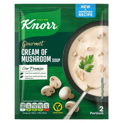 Knorr Gourmet Cream of Mushroom Soup Mix, 48g, Pack of 3, Irish recipe