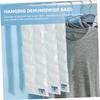 ULTECHNOVO 2pcs Moisture Absorber Bags Hanging Dehumidification Packets for Wardrobe Clothes Shoes Damp Humidity Control for Home Bathroom Basement and Closet view 4