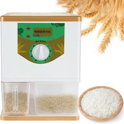XINRISHENG Automatic Rice Dehuller,350W Electric Rice Milling Peeling Machine,250-500G/Min Household High Speed Automatic Rice Husking Machine