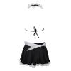 Feelcrag Victorian Maid Costume Women Sexy Outfits Women UK Maid Servant Cosplay Lingerie Set French Maid Costumes for Girl Fancy Dress Ladies Female Naughty Lace French Maid Costume view 4