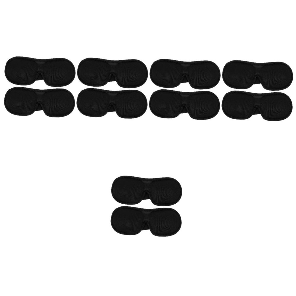 Healvian 10pcs Memory Foam Sleeping Mask Eye Mask for Sleeping Blindfold Sleep Eye Cover for Travel Home Hotel and Bedroom Use