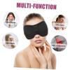 Healvian 10pcs Memory Foam Sleeping Mask Eye Mask for Sleeping Blindfold Sleep Eye Cover for Travel Home Hotel and Bedroom Use view 2