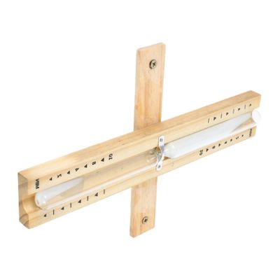 Ciieeo 10-minute Wooden Sauna Hourglass Timer Reusable Sand Timer for Sauna Room Household Decorative Hourglass White Sand for Home Spa and Steam Rooms