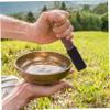 UPKOCH Wooden Singing Bowl Mallet round Corners Lightweight Nepal Bowl Striker and Yoga Sturdy Practical Instrument Accessory for Healing Music view 2