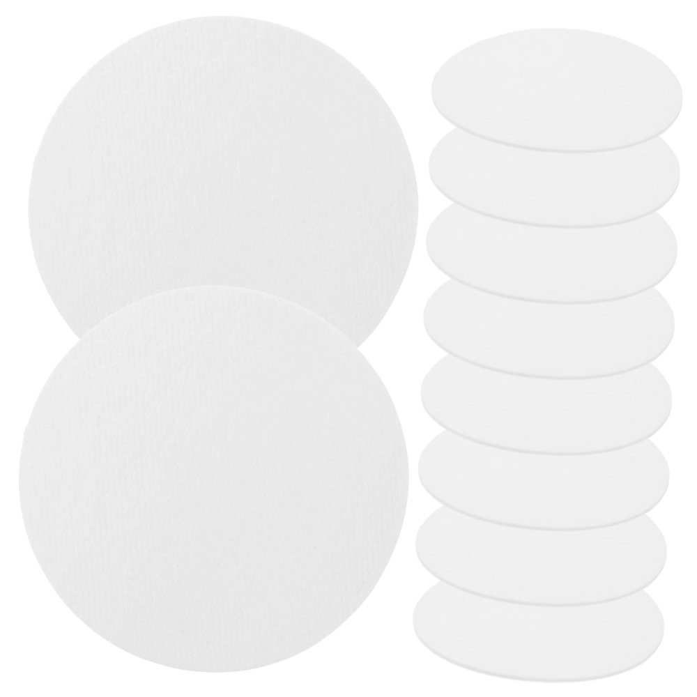 Ciieeo Plant Fibre Moisture Absorbing Sheets 100pcs 5cm round Film Desiccant for Food Storage and Rice Jar Dehumidifier Moisture Control for Home Use