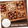 Cabilock Food Storage Moisture Absorbers 100pcs Desiccant Sheets Made from Plant Fiber for Biscuit Jars and Study Rooms Moisture Control view 3