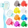 10 Pcs Toothbrush Covers Head Cap, Toothbrush Head Cover Compatible with Manual Toothbrush & Electric Toothbrush Head, Toothbrush Cover for Traveling, Electric Toothbrush Head Cover for Bathroom view 1