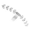 Didiseaon Rhinestone Hair Comb Adjustable Ear for Buckle Holder for Hair Accessories Scenarios view 1