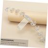Didiseaon Rhinestone Hair Comb Adjustable Ear for Buckle Holder for Hair Accessories Scenarios view 3