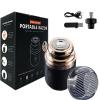 Capsule Razor, Capsule Razor Mini Portable Electric Shaver, Multifunctional Capsule Shave Men's Razor, Mini Portable Electric Shaver, Capsule Razor for Women and Men (Black) view 1