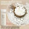 130g Edible White Pearl Sprinkles for Cake Decorating, Mix Size, Edible Sugar Ball Candy Pearls, Cake Topper, Cupcake, Cookies, Birthday Wedding Party,Cake Decoration (2-14mm) view 2