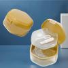 Retainer Case, Denture Holder, Mouth Guard Case, Leakproof Denture Case, Portable Teeth Container, Three-Layer Retainer Case, Travel Denture Storage, Denture Storage Container, Retainer Case, view 4