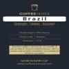 Coffee Notes Brazil Whole Coffee Beans, Mild Filter Coffee & Perfect Espresso, Intensity 7/10, Medium Roast, 250g, Fresh Roast view 2