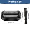 OFFCUP Braun Electric Shaver Replacement Head, 1PC 53B S5/6 Replacement Head Compatible with Braun New Generation S5/6 Razors Fit Braun 5018s 5049s 5050s 5762 6075cc 6020s 6072cc Etc view 2