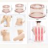 14PCS Electric Cupping Set + 3 Cups, Gua Sha Cupping Set + 6 Adjustable Temper, Vacuum Cupping Massager + Red Light, for Body Reduce Muscle Pain view 3