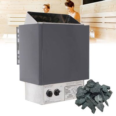 ELIKBH Electric Sauna Stove, Steam Generator, Dry Steam Electric Sauna Stove, Bathroom Steam Room Spa Equipment Room Accessory(9KW/220V)