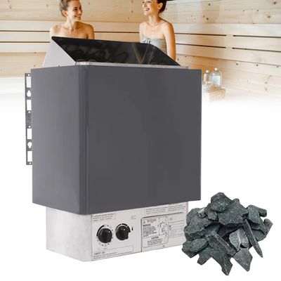 KYZTMHC Dry Steam Sauna Stove, Steam Generator, Electric Dry Steam Sauna Stove, Bathroom Steam Room Spa Equipment Room Accessory(6KW/220V)