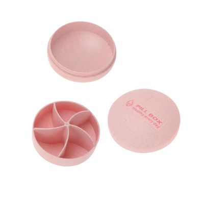 FRCOLOR Portable Pill Box Medicine Storage Case Small Day Organiser Travel Container Holder for Daily Weekly Use