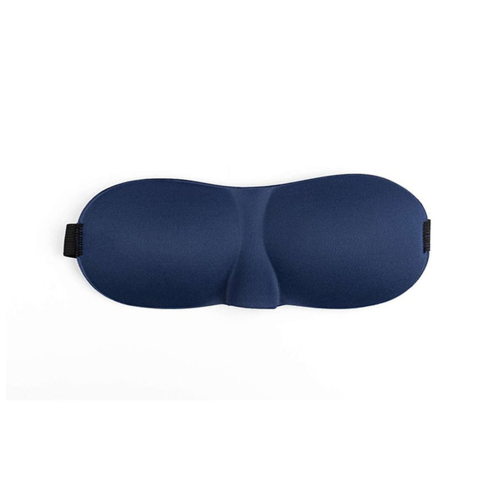 Eye Mask for Sleeping 3D Sleeping Eye mask Travel Rest Aid Eye Mask Cover Patch Paded Soft Sleeping Mask Blindfold Eye Relax Massager Beauty Tools Sleep Mask(Navy)
