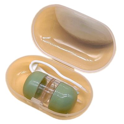 1Set Portable Small Lenses Case Outdoor Travel Lenses Case for Daily Lenses Users