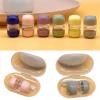 1Set Portable Small Lenses Case Outdoor Travel Lenses Case for Daily Lenses Users view 2
